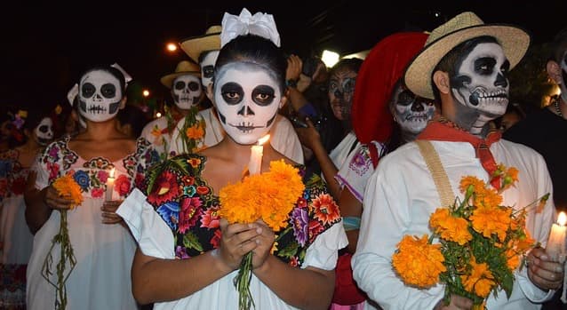 Día de muertos de México